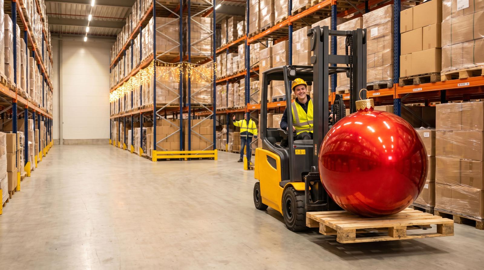 Werken in de logistiek tijdens de piekperiode